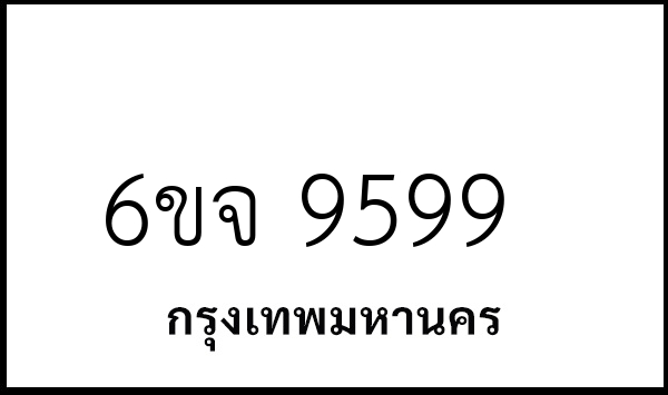 6ขจ 9599